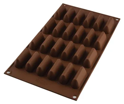 Immagine prodotto di Stampo in silicone per cioccolato Tetto 24x14g