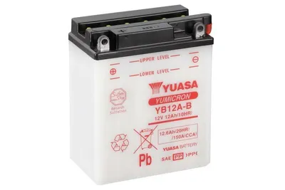 Obrázek produktu pro Baterie YUASA YB12A-B 12 AH