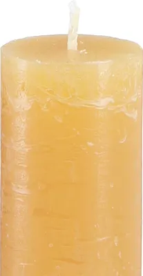 Produktbild von Stabkerzen Durchgefärbt Honig 34x240mm 4er Set Dekoration, 4 Stück