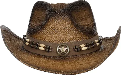 Produktbild von Fox Outdoor Strohhut Tennessee, braun-schwarz