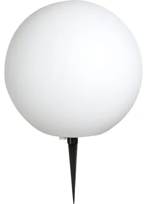 Produktbild von LED Kugelleuchte, Erdspieß, weiß, 40 cm