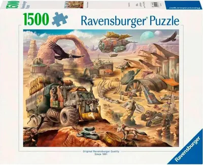 Produktbild von Puzzle 1500 Teile - Wilkommen in Ödland