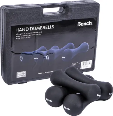Produktbild von Einheitsgröße|Bench Hantelset mit Koffer 2 x 3 kg und 2 x 5 kg BS2306