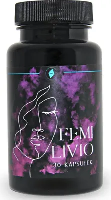 Productafbeelding van Femi Livio – Ondersteuning voor het welzijn en de vitaliteit van vrouwen – 30 capsules