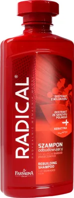 Obrázok produktu pre Radical, Szampon odbudowujący do włosów bardzo zniszczonych, 400 ml