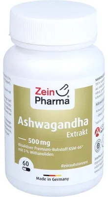 Produktbild von Ashwagandha Extrakt 500 mg, 60 St KAP
