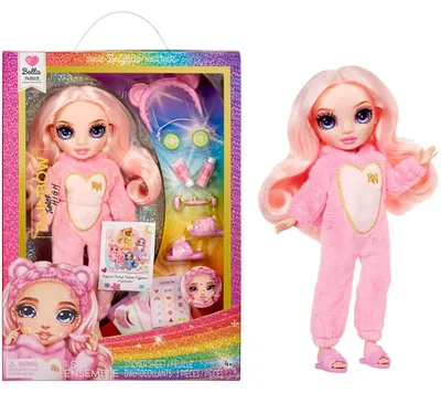 Image de MGA Entertainment Junior High PJ Party Fashion Doll- Bella (Pink)