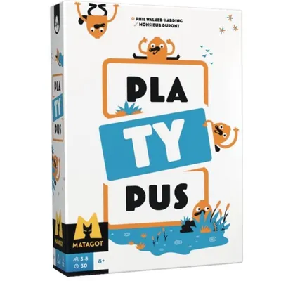 Produktbild von Asmodee Schnabeltier Brettspiel – Kooperativ, für Kinder ab 8 Jahren, schlechte Wörter eliminieren