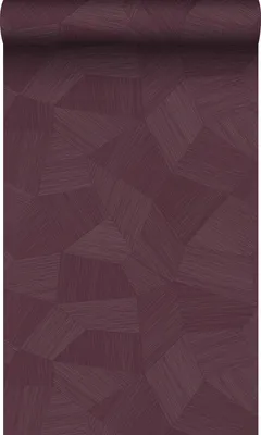 Produktbild von Origin Wallcoverings Tapete 3D-Muster Aubergineviolett 50 x 900 cm