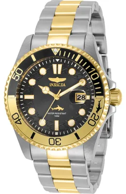 Obrázek produktu pro Invicta Pro Diver 30944 Pánské Hodinky - Quartz Hnutí - Nerezová Ocel s Černým Ciferníkem - 43 mm
