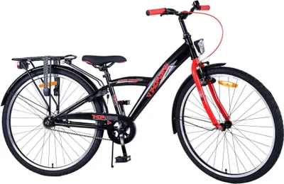 Produktbild von Volare Thombike Kinderfahrrad - Jungen - 26 Zoll - Schwarz Rot