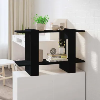 Produktbild von "2026 Promotion" Bücherregal - Standregal - Aktenregal - Schwarz 80x30x51 cm - - Wohnzimmerschrank CC27542