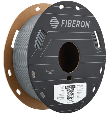 Zdjęcie produktu dla PA6-GF25, szary, filament 1,75 mm, waga 0,5 kg