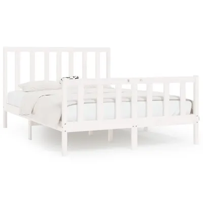 Produktbild von VidaXL 3106844, Weiß, 166 cm, 2,06 m, 100 cm, 1600 x 2000 mm, 1660 x 40 x 1000 mm