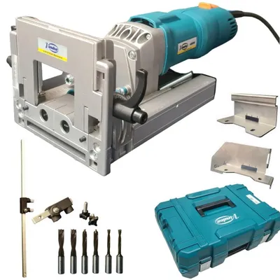 Produktbild von Wegoma TWIN Dübelbohrmaschine Dübler Koffer Dübelbohrer 800W AB200TWOO 7900700