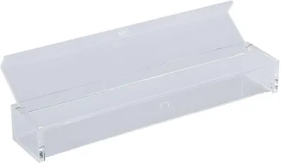 Produktbild von Stiftbox Acryl 210x45x30mm glasklar Packung mit 12 Stück