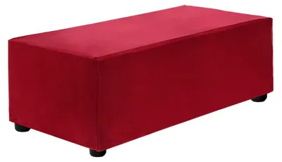 Image de Housse extensible pour pouf, forme rectangulaire, pour intérieur et extérieur