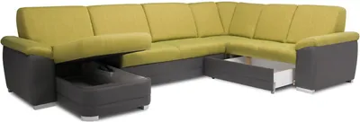Zdjęcie produktu dla Sofa narożna do salonu kanapa tapicerka zestaw narożny w kształcie litery U sofy materiałowe nowe