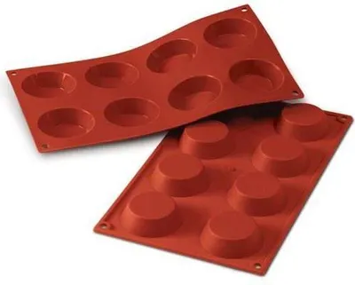 Obrázek produktu pro Silikonová forma na košíčky 6 x 1,7cm 320ml