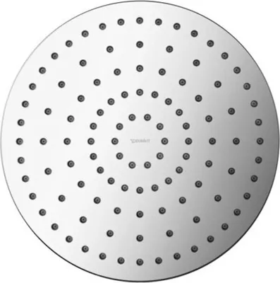 Produktbild von Duravit Kopfbrause 1jet 250 d 250mm, Gew.-Anschl. G 1/2, chrom/weiß