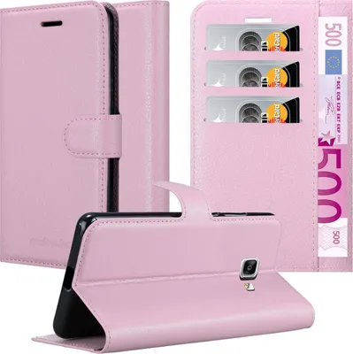 Produktbild von Cadorabo Hülle für Samsung Galaxy A9 2016 Schutz Hülle in Rosa Handyhülle Etui Case Cover Magnetverschluss