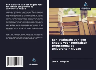 Produktbild von Eine Evaluation eines Englischkurses für den Tourismusbereich auf Universitätsniveau