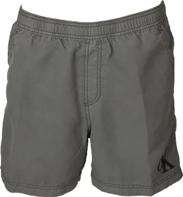 Produktbild von CK CALVIN KLEIN See-Boxer-Swimmingpool-Mann-Badebekleidung mit gestickten Logo-Taschen und Kordelzug an der Taille Artikel KM0KM00806, M, Poliestere 100%