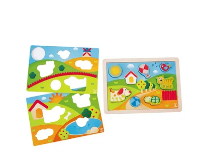 Image de Puzzle Pepe & Friends Sonnental / 12 pièces