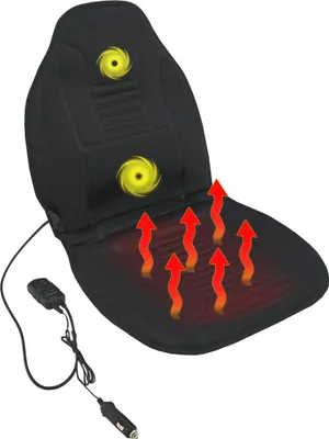 Obrázek produktu pro Compass potah sedadla vyhřívaný s masáží, 12V TWIN