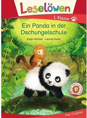 Produktbild von Leselöwen 1. Klasse - Ein Panda in der Dschungelschule