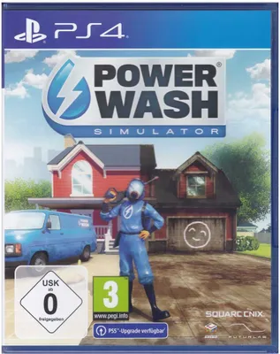 Produktbild von GAME PowerWash Simulator (PS4), PlayStation 4, E (Jeder), Physische Medien