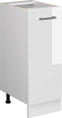 Produktbild von Apothekerschrank Vicco R-Line Weiß Hochglanz 30 cm ohne Arbeitsplatte, Model 37773