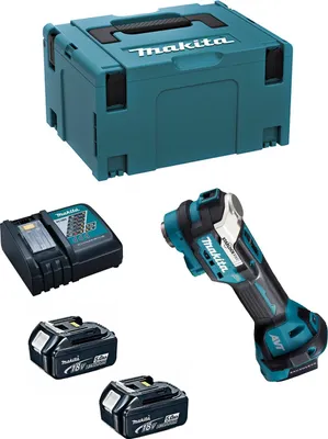 Produktbild von Multi-Cutter MAKITA DTM52RTJ (2 x 5,0Ah + DC18RC + MAKPAC 3)