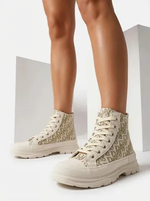 Produktbild von Damen High-Top-Sneakers mit Print Henry, Größe 38