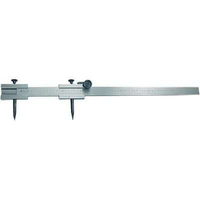 Produktbild von FORMAT Präzisions-Stangenzirkel 2000mm, Länge:1000 mm, Messbereich:1000 mm, Ableseart:0,1 mm, Grad-Einteilung:nv