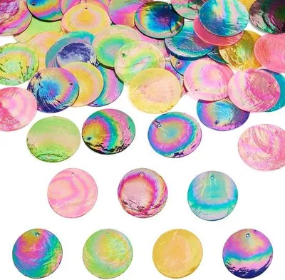 Produktbild von Allecta - Natürliche Shell Charms Muschel Anhänger für Schmuck machen und DIY Handwerk.