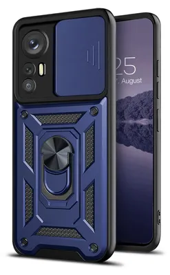 Produktbild von Armor Handyhülle für Xiaomi 12 / 12X Kameraschutz Handy Panzer Case Cover Schutzhülle Outdoor Farbe: Blau