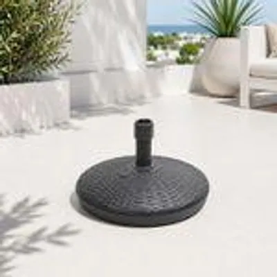 Produktbild von Sonnenschirm-Ständer Schirmständer 30L Anthrazit Ø57xH40cm Ø2,5-Ø5 cm