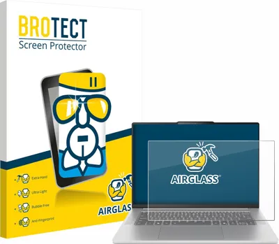 Produktbild von BROTECT Schutzglas für Lenovo IdeaPad Slim 5 Gen 10 15" Schutzfolie Panzer Folie Glas Display Schutz klar