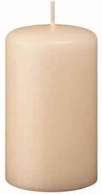 Produktbild von Flachkopf-Stumpenkerzen Vanilla 60 x Ø 50 mm, 4 Stück