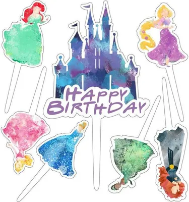 Obrázek produktu pro Zápich do dortu disney princezny - Cakesicq