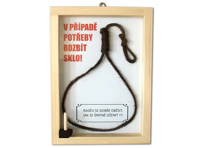Obrázek produktu pro Obrázek pro ženatého muže - smyčka