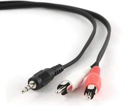 Produktbild von gembird 3,5 mm stereo zu RCA adapter 0,2m