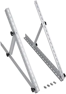 Solarpanel-Kipphalterungen 28 Zoll, verstellbar, klappbar, für 100-200W Module