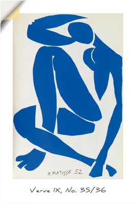 Produktbild von ARTland Wandbild, selbstklebend Verve IX, No. 35/36. 1958 Größe: 40x60 cm