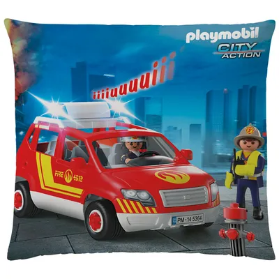 Obrázek produktu pro polštář City Action hasiči 40x40 cm