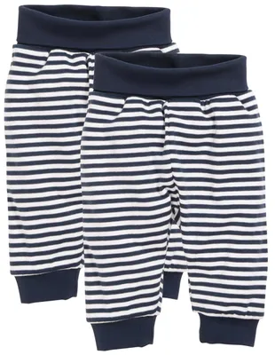 Productafbeelding van Playshoes babybroek met elastische tailleband, joggingmodel, 2-delige set