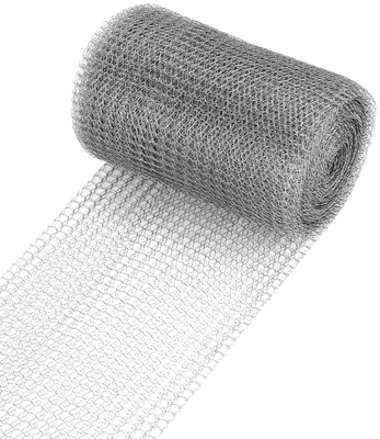 Edelstahl-Gitter 12,7 cm x 12 m, Mausschutz, Nagetierschutz, Gold