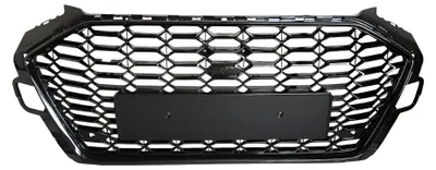Produktbild von Wabengrill schwarz glänzend für Audi S4 B9 Facelift 2019–2024