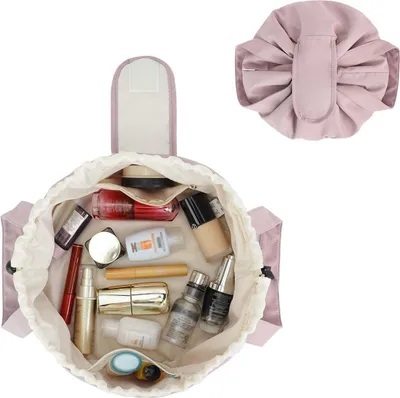 Produktbild von Reise-Make-up-Tasche für Damen, tragbar kosmetiktasche, wasserabweisend, kulturbeutel Organizer für Kosmetika